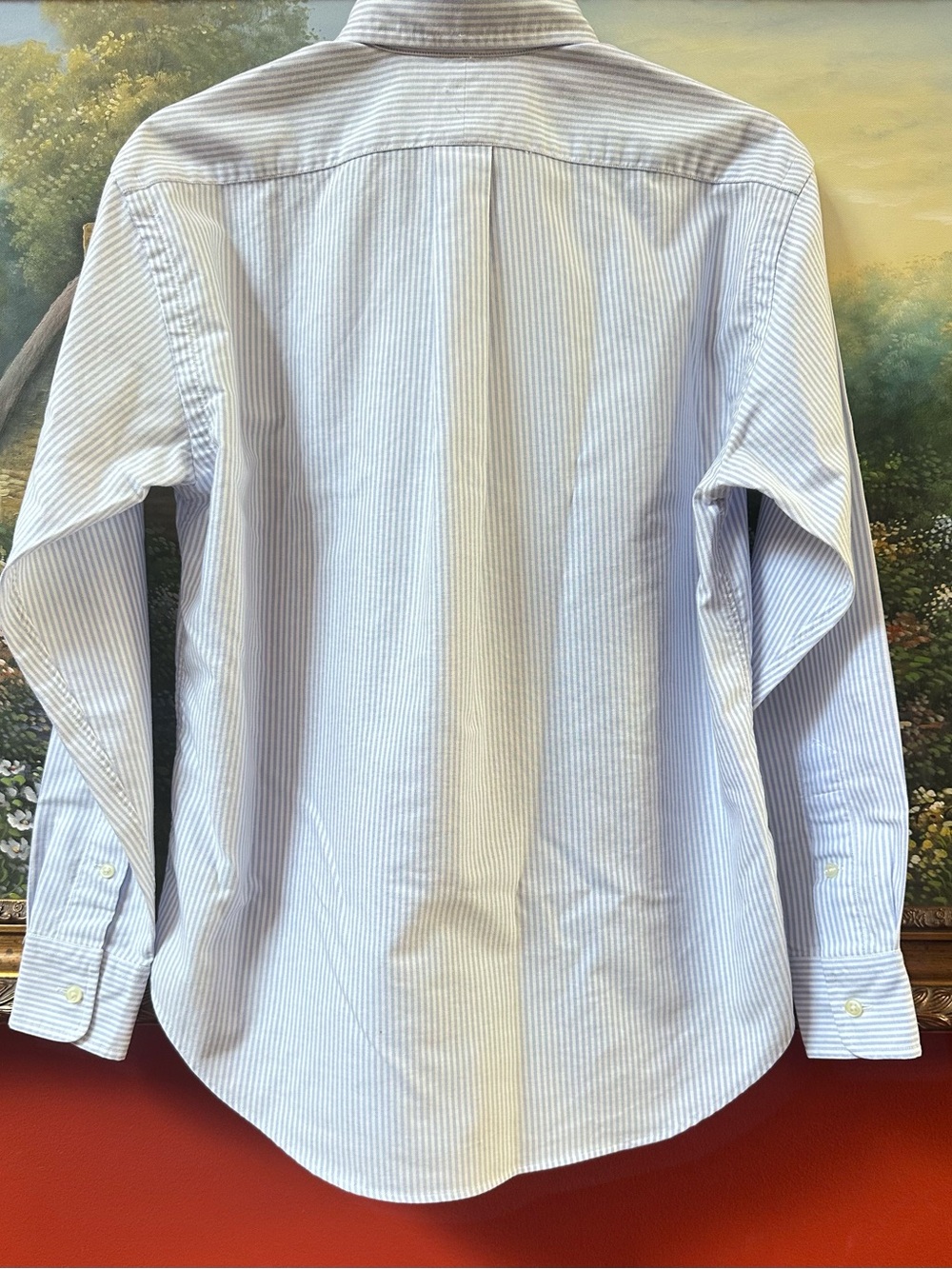 Ralph Lauren Blue University
Stripe Oxford Long Sleeve Shirt Women's Size 2 - Picture 4 of 12